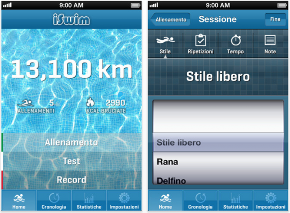 iSwim PRO, l’app che non può mancare sull’iPhone del nuotatore perfetto