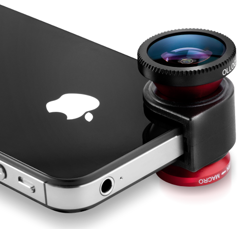 Olloclip: l’obiettivo per iPhone 5 e iPhone 4/4S con effetti fish eye e macro disponibile su Amazon