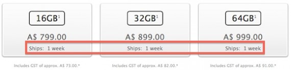 iPhone 5: scendono a una settimana i tempi di spedizione