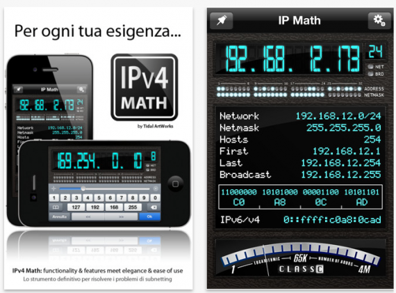 IPv4 Math Pro: l’applicazione per chi gestisce la rete – La recensione di iPhoneItalia