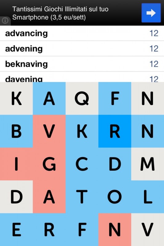 Giochi a Letterpress e vuoi vincere facile? Ecco come fare – Cydia