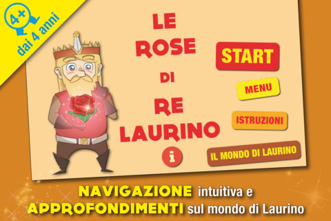 “Re Laurino e le sue rose”, una nuova favola che si legge su iPhone