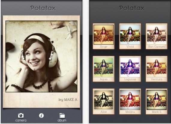 Foto in stile Polaroid su iPhone grazie all’app Polatax