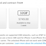 Apple vende gli iPhone 5 unlocked anche negli USA: si parte da 649$ (500€) per il modello da 16GB
