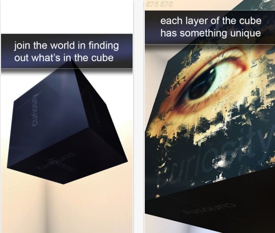 Curiosity – what’s inside the cube finalmente disponibile in App Store