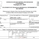 Due importanti officers di Apple vendono pacchetti di azioni per diversi milioni di dollari