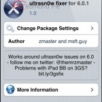 Ultrasn0w Fixer si aggiorna per iOS 6.0.1 – Cydia