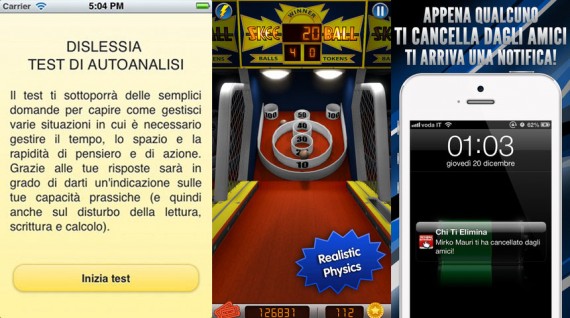 iPhoneItalia Quick Review: Dislessia – Test di autoanalisi, Skee-Ball 2 e Chi ti elimina da Facebook