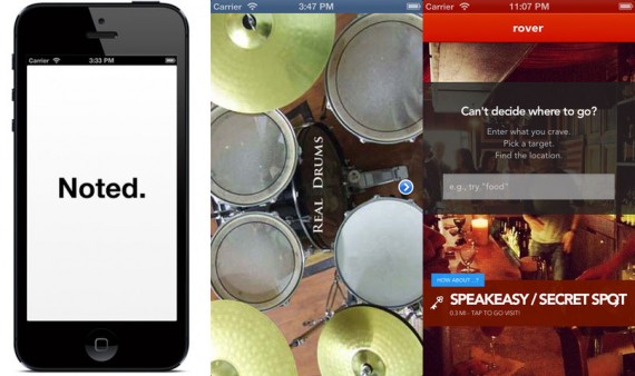 iPhoneItalia Quick Review: Noted, Real Drums Super Stars e Rover – Find Stuff