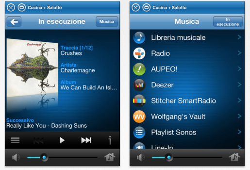 Arriva lo streaming per i dispositivi iOS su Sonos Controller