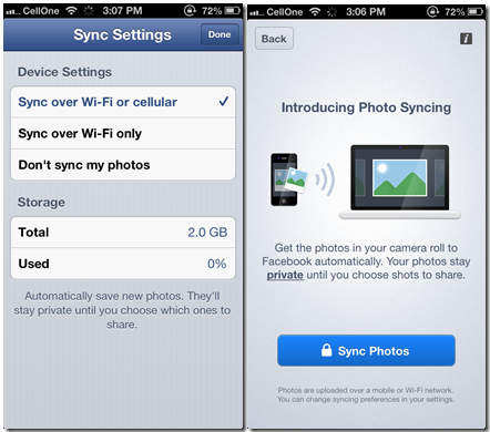Come attivare la sincronizzazione automatica delle immagini di iPhone con Facebook – Guida
