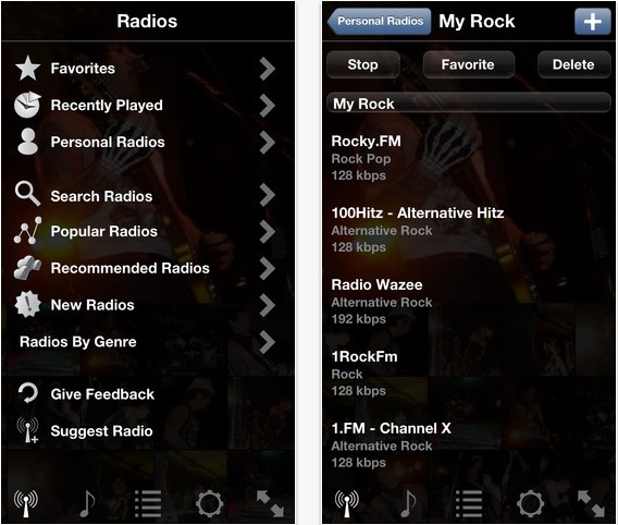 SonicWeb Internet Radio Player: la web radio che salva le tracce audio sul tuo iPhone