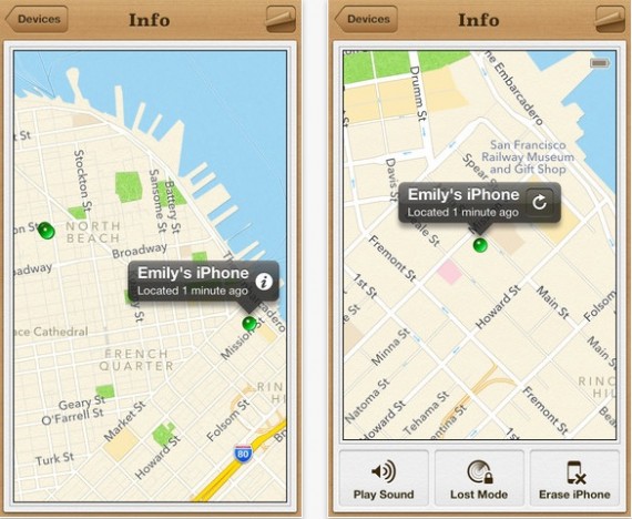 “Trova il mio iPhone” si aggiorna con le indicazioni stradali per raggiungere il luogo in cui si trova il dispositivo