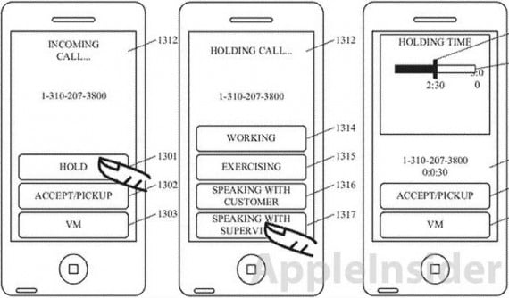 Apple brevetta nuovi sistemi avanzati per gestire le chiamate in arrivo e in attesa