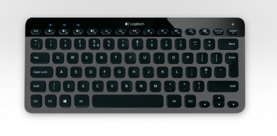 Logitech lancia la Illuminated Keyboard, tastiera in grado di collegarsi contemporaneamente a più dispositivi iOS, PC e Mac!