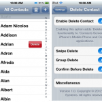 Delete Contact, un tweak per eliminare più contatti alla volta – Cydia