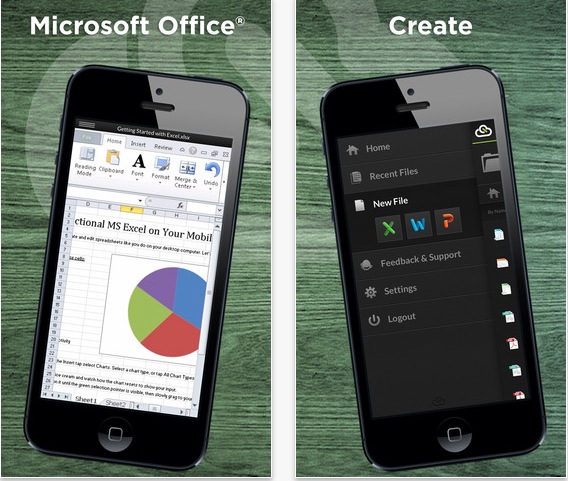 CloudOn arriva su iPhone: gestione documenti Office e SkyDrive