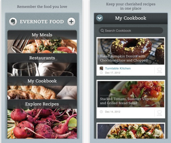 Evernote Food 2.0: tante novità in questo nuovo update