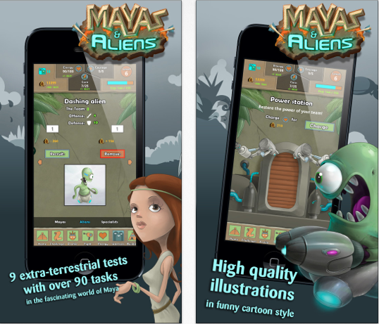 “Mayas & Aliens” disponibile gratuitamente per iPhone