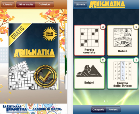 La Settimana Enigmistica  ora disponibile anche su iPhone