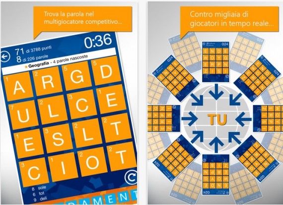 Microsoft rilascia su App Store il gioco di parole Wordament