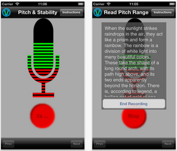 OperaVOX, l’app che consente di misurare la qualità della voce direttamente da iDevice
