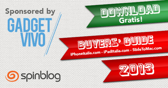 Buyers’ Guide 2013: scarica gratis la guida con il meglio di app, giochi e accessori per i tuoi iPhone, iPad e Mac!