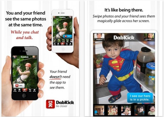 Crea e condividi presentazioni di foto con l’app DabKick