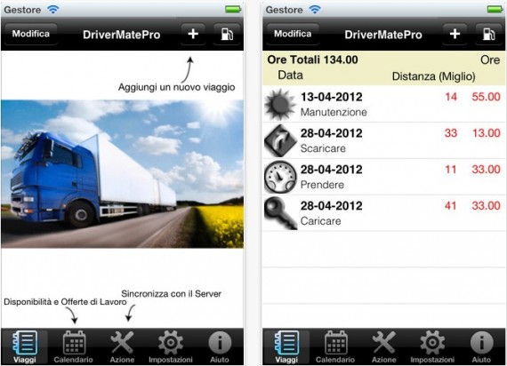 DriverMatePro, l’app per gli autotrasportatori professionisti