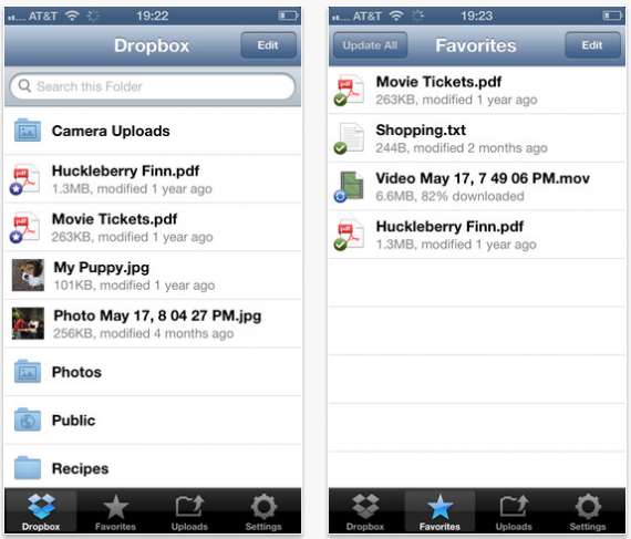 Dropbox per iOS si aggiorna con un nuovo visualizzatore di PDF