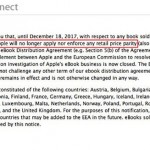 Europa: Apple notifica agli editori la sospensione della clausola “Most Favored nation”