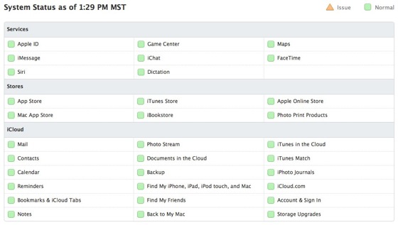 Apple aggiorna la pagina di monitoraggio di iCloud introducendo nuovi servizi