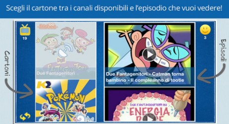 Guarda i tuoi cartoni animati preferiti con Cartoobe