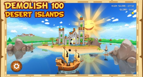 Potshot Pirates, un nuovo divertente puzzle game a tema pirati