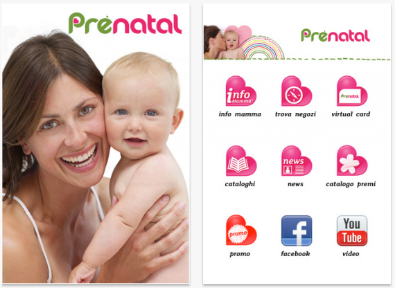 Prénatal, una guida alla maternità per iPhone