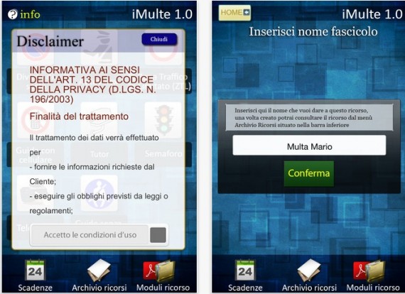 iMulte, l’app gratuita che ti aiuta nei ricorsi