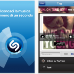 Shazam si aggiorna con una nuova interfaccia la ricerca in “I miei tag”