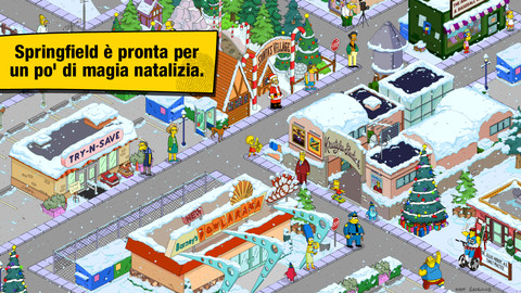 “I Simpson: Springfield” e “The Sims Gratis” si aggiornano per Natale