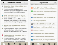 Slow Feeds, il lettore di feed RSS “lenti”, si aggiorna con importanti novità