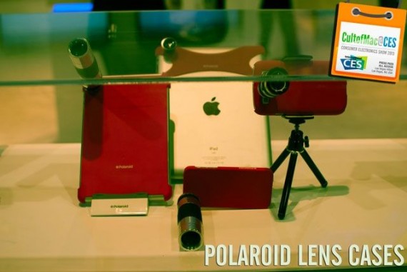 CES 2013: Polaroid propone le custodie con obiettivi fotografici per iPhone e iPad