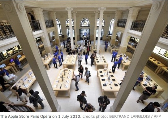 Colpo milionario all’Apple Store Opera di Parigi durante i festeggiamenti per il Capodanno