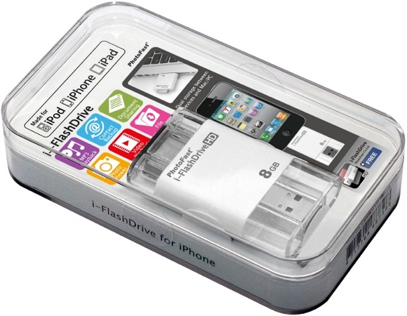 CES 2013: trasformate il vostro iPhone in una chiavetta USB con i-FlashDrive HD