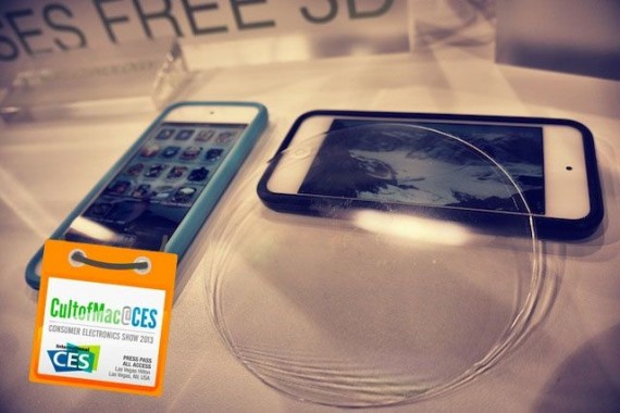 CES 2013: Rendi lo schermo dell’iPhone in 3D grazie ad uno screen protector
