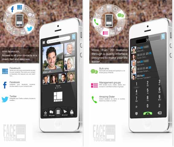 FaceTouch, un’app per gestire tutti i nostri contatti [AGGIORNATO]