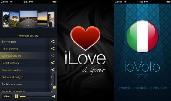 iPhoneItalia Quick Review: Viaggiatori Solitari, iLove Il Gioco e ioVoto 2013