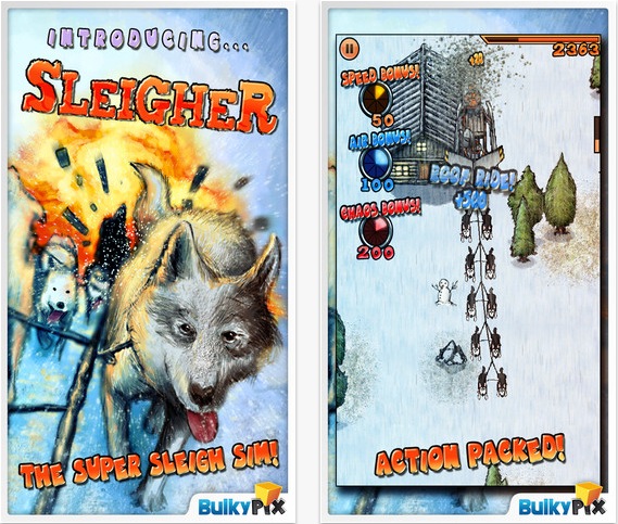 Sleigher: sulla neve con gli Husky