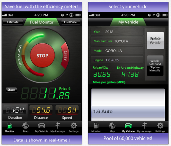 Fuel Monitor: controllo completo dei consumi della nostra auto