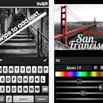 Inserisci un testo sulle foto con l’app Swipe