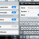 Niente più SMS o iMessage da contatti “fastidiosi” con SMSBlocker – Cydia
