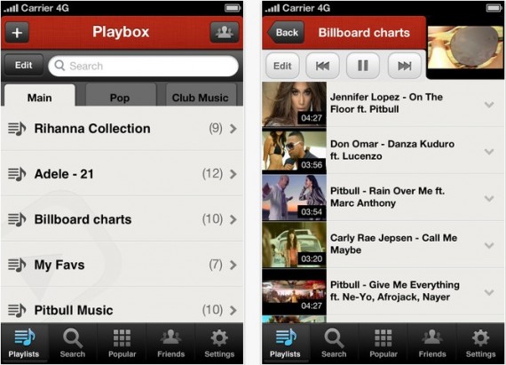 PlayBox - YouTube Playlists iPhone pic0